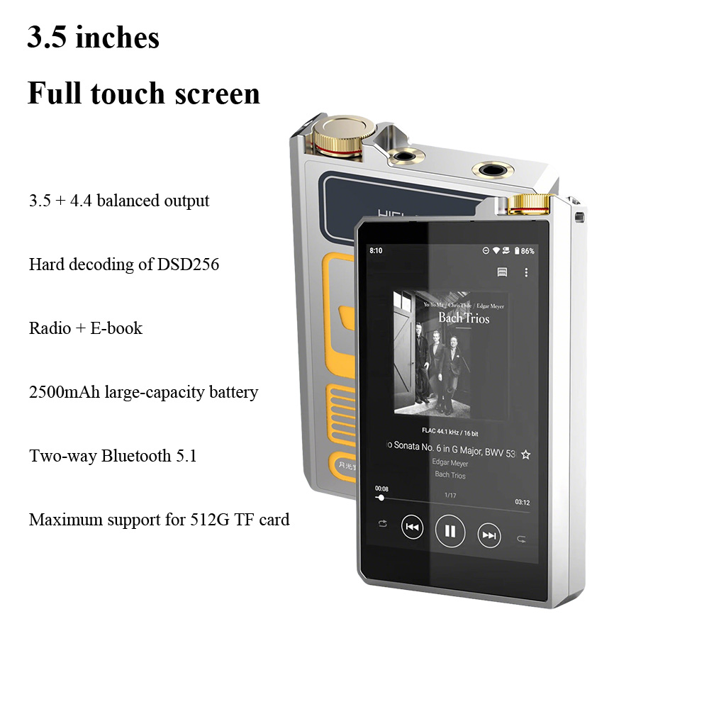 Home Cinema Samsung 5.1 - Portable Lossless Music Player MP3 Dual