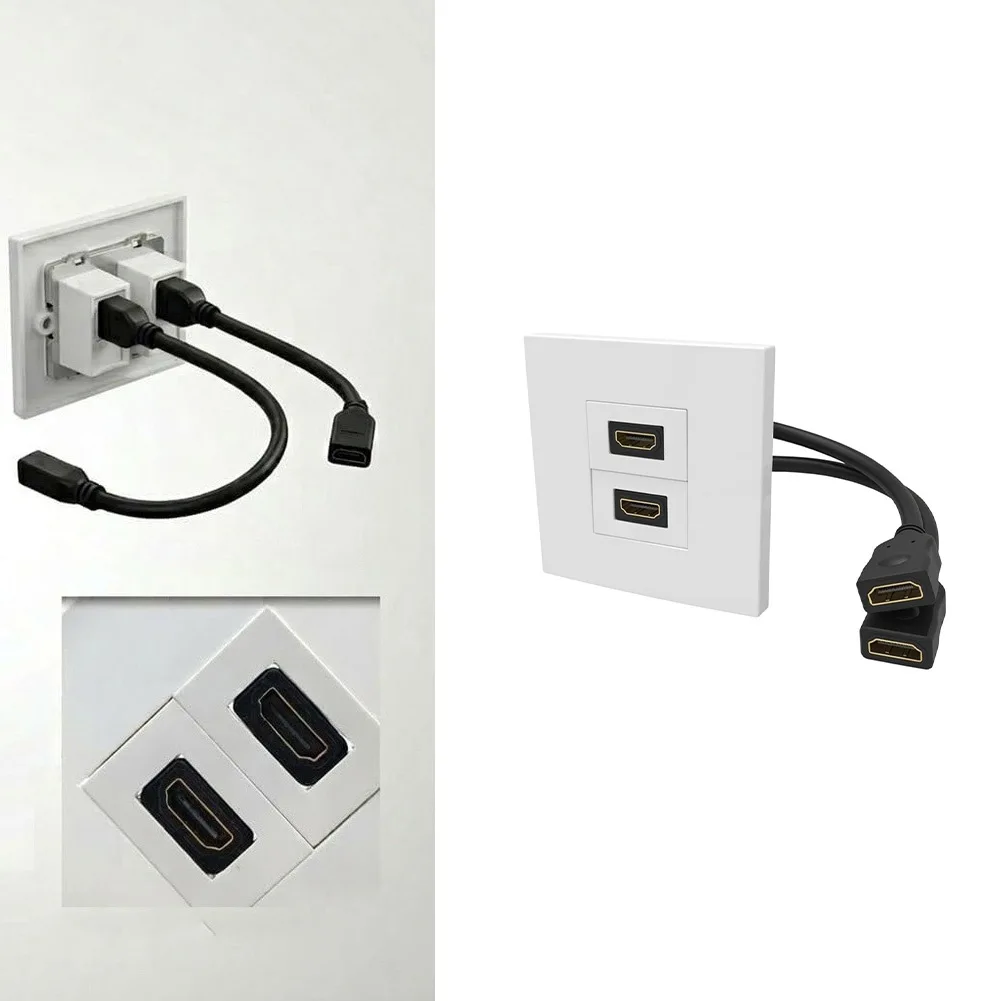 Dual Port Wall Plate With Pigt - Home Cinema Setup review and price