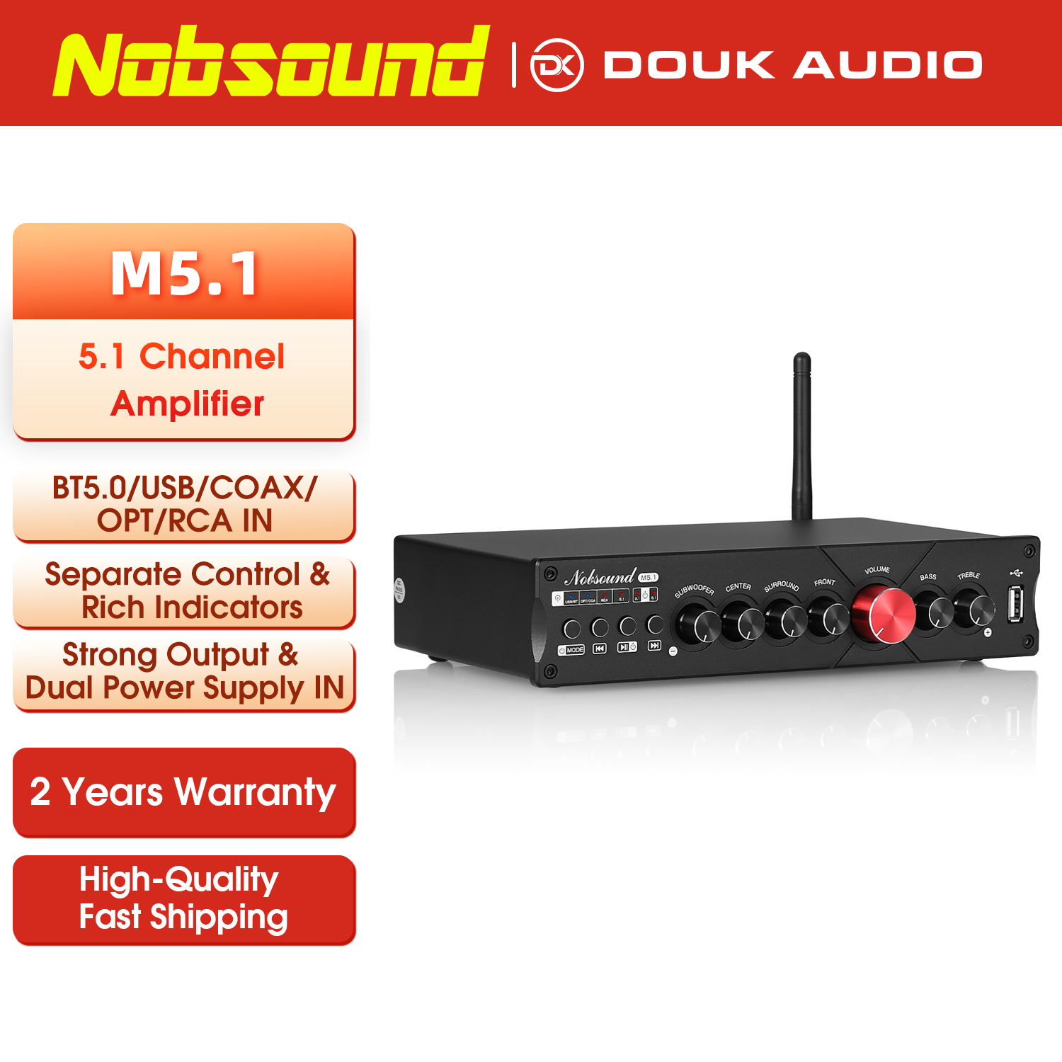 Nobsound M5.1 Digital Bluetoot - Home Cinema Samsung 5.1 review and price