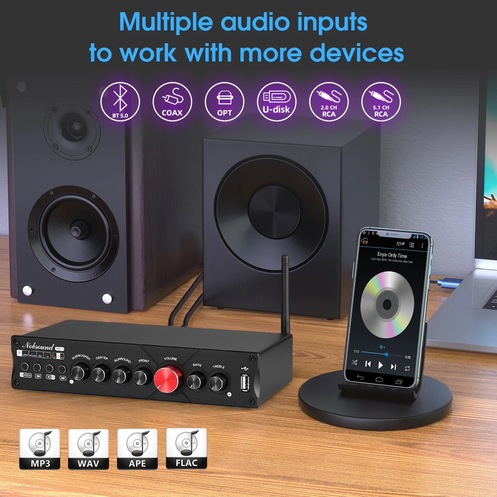 Nobsound M5.1 Digital Bluetoot - Home Cinema Samsung 5.1 review and price