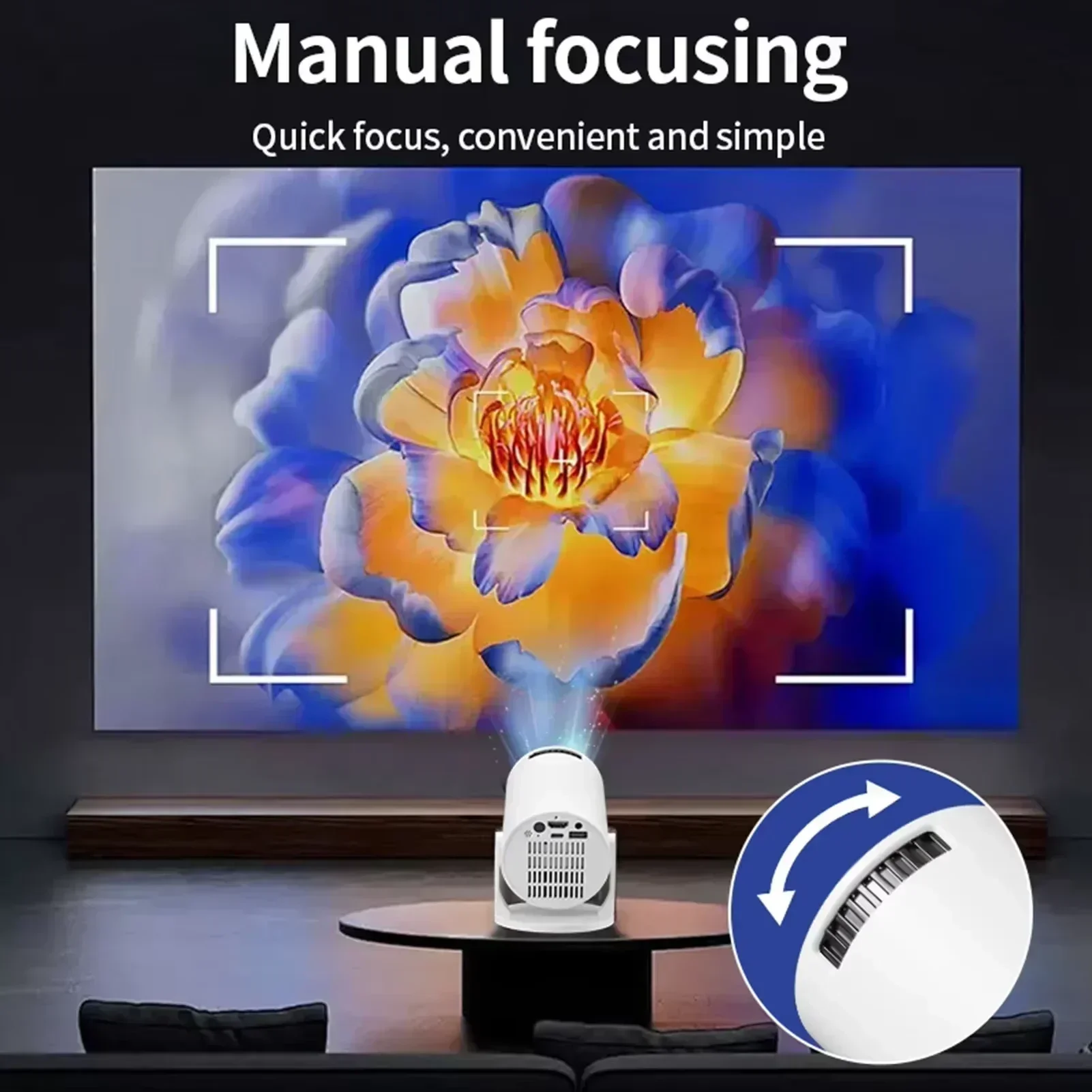 New SmartProjector Mini HY300  - Home Cinema Setup review and price