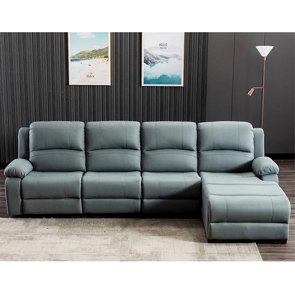 Genuine Leather Manual Electri - Home Cinema Recliners review and price
