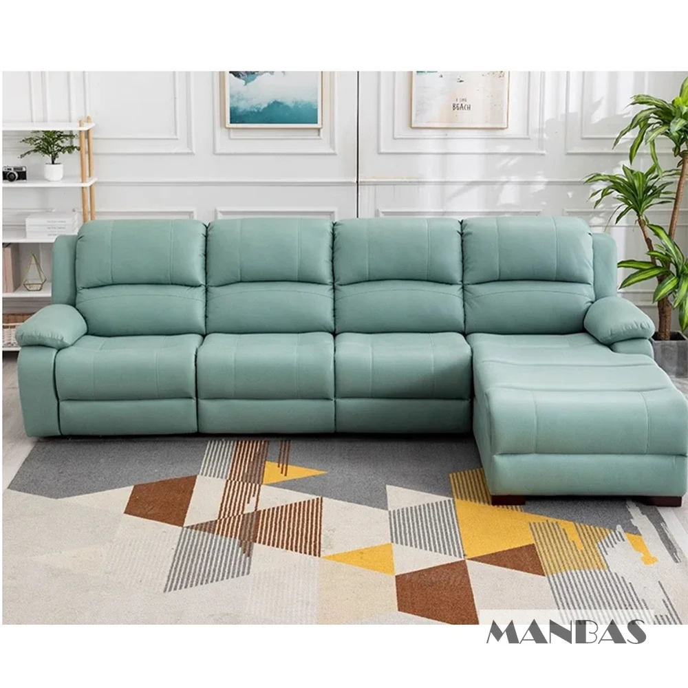 Genuine Leather Manual Electri - Home Cinema Recliners review and price