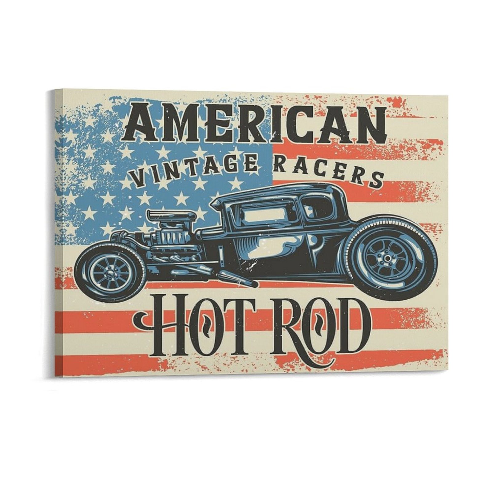 American Hot Rod Canvas Painti - Home Cinema Design review and price
