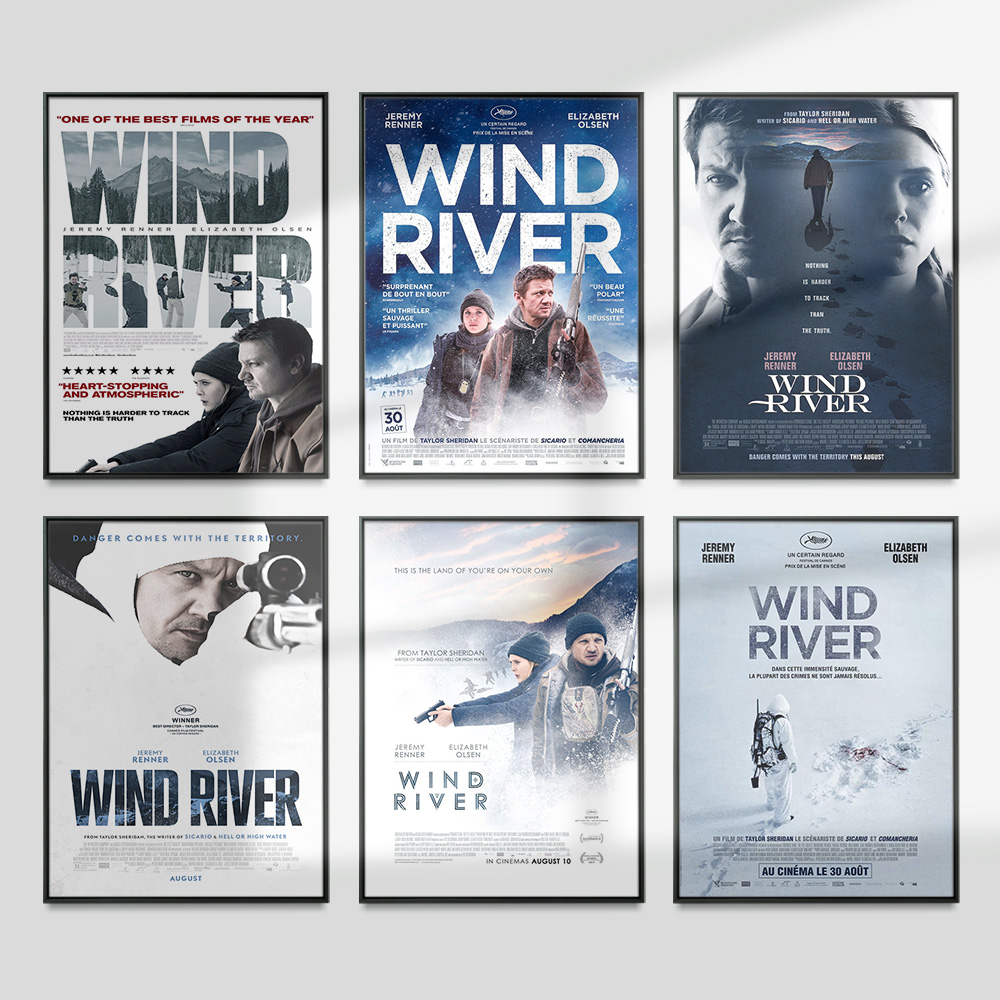 Wind River Movie Poster Film W - Home Cinema Films review and price