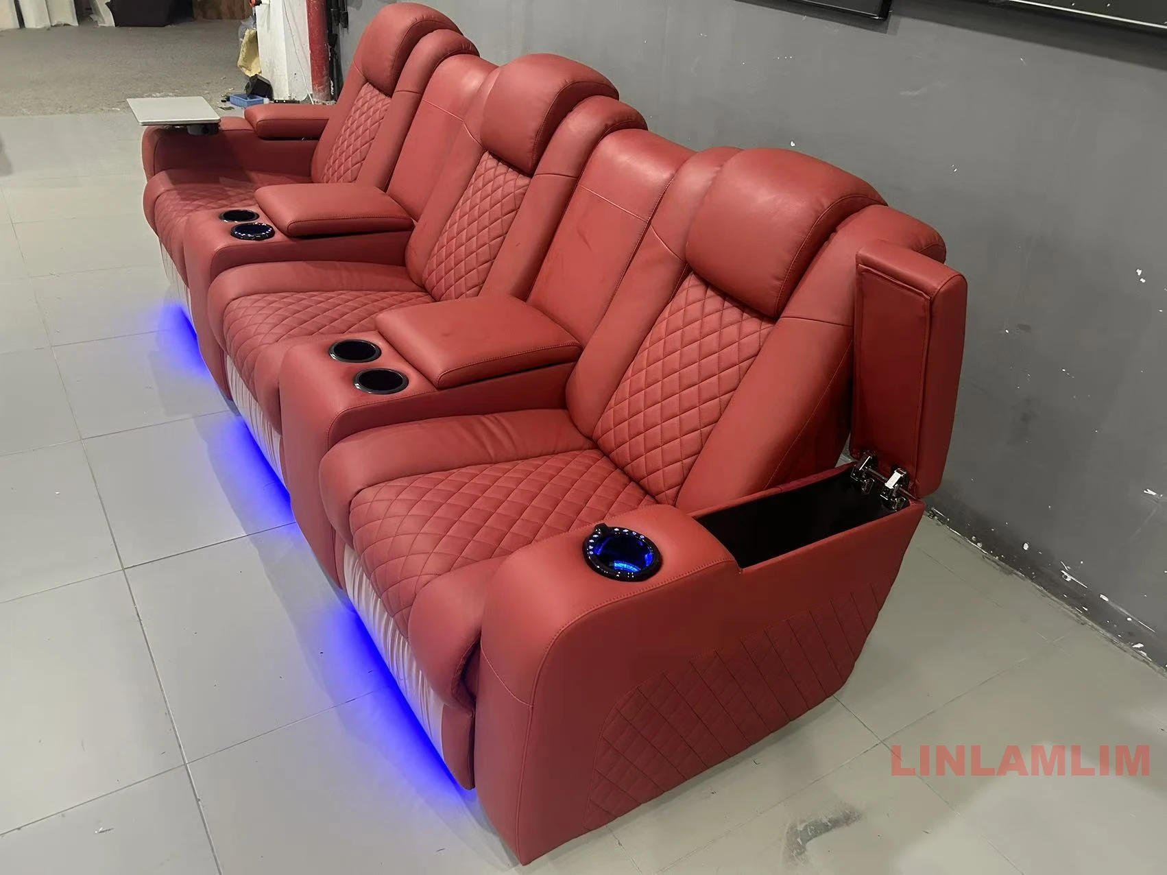 Linlamlim Luxury 3-Seat Reclin - Home Cinema Recliners review and price