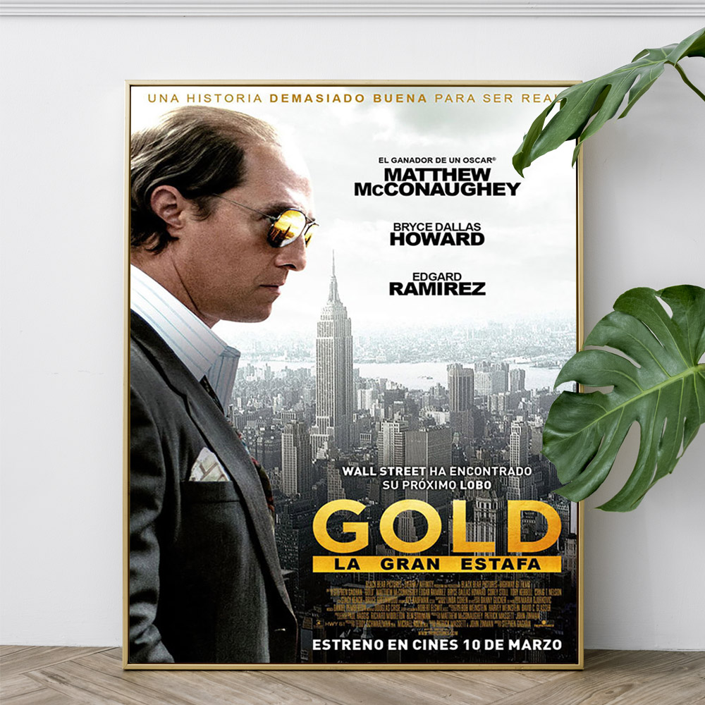 Gold Survival Thriller Film Po - Home Cinema Films review and price