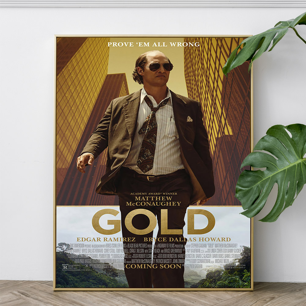 Gold Survival Thriller Film Po - Home Cinema Films review and price