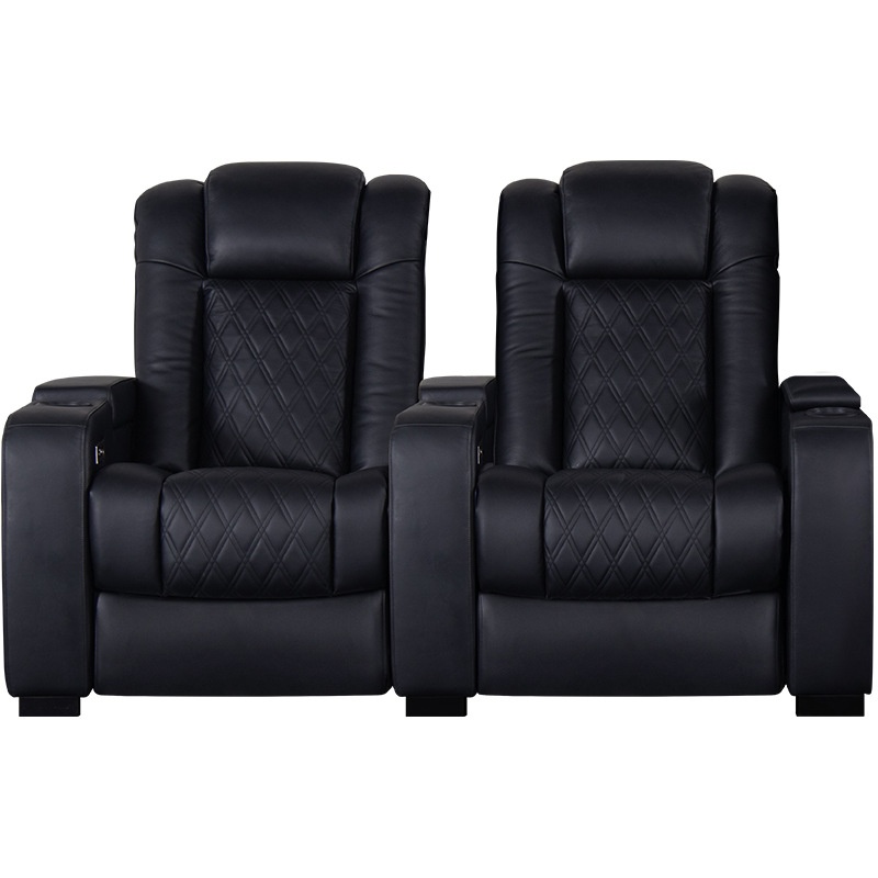 Modern Home Cinema Leather Ele - Home Cinema Recliners review and price