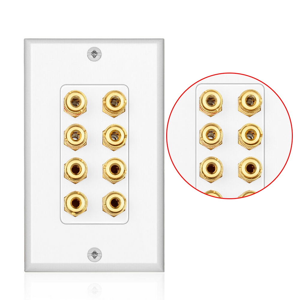 A68Z 8 Posts Speaker Wall Plat - Home Cinema Wall Panels review and price