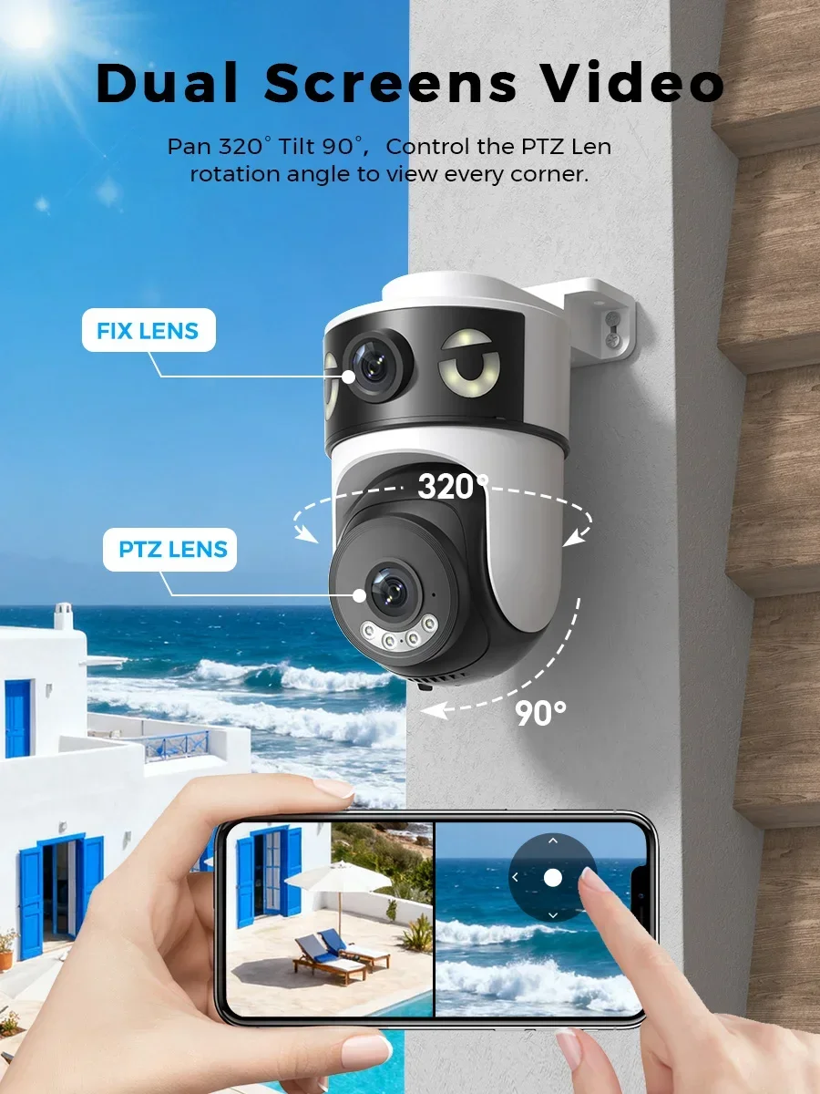 10MP 5K Dual Lens Dual Screens - Home Cinema Wall Panels review and price