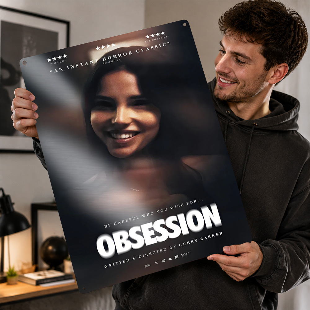 Obsession Movie Metal Poster C - Home Cinema Films review and price