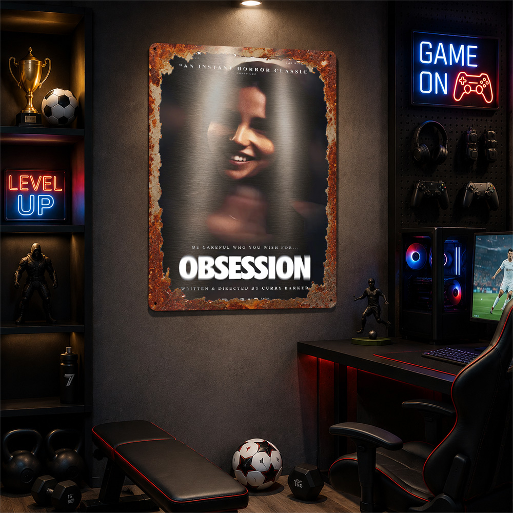 Obsession Movie Metal Poster C - Home Cinema Films review and price