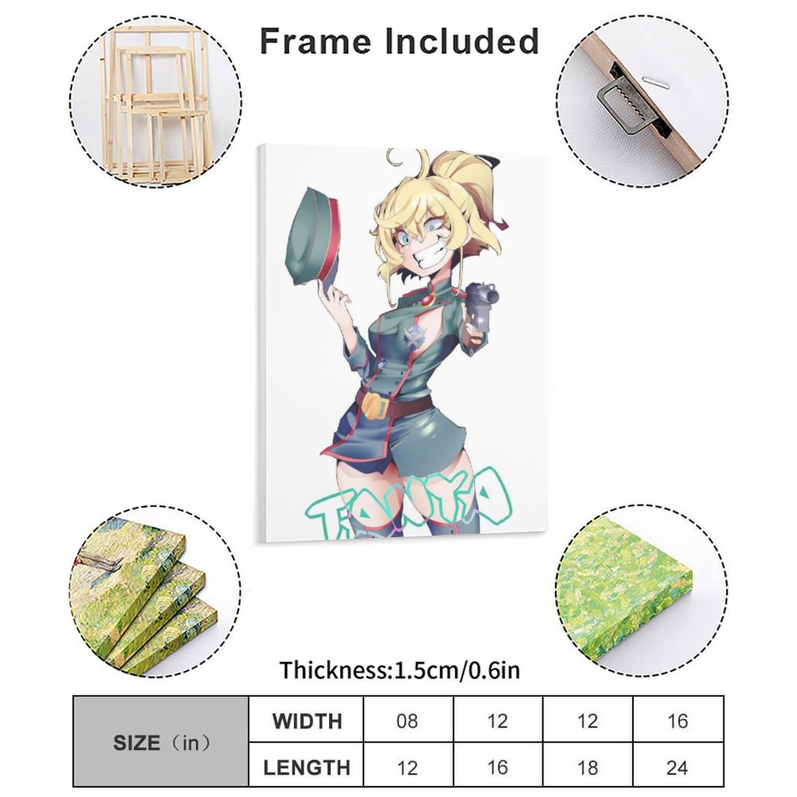 Saga Of Tanya The Evil Poster  - Home Cinema Design review and price