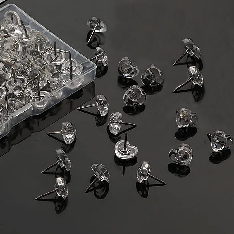 100 pcs Transparent love heart - Home Cinema Wall Panels review and price