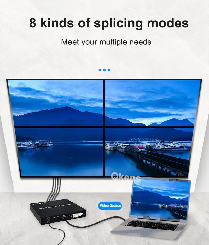 4K 2x2 HDMI TV Wall Controller - Home Cinema Wall Panels review and price