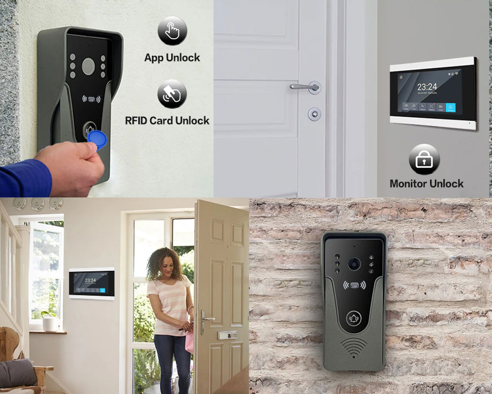Tuya 1080P 7 Inch Color Touch  - Home Cinema Wall Panels review and price