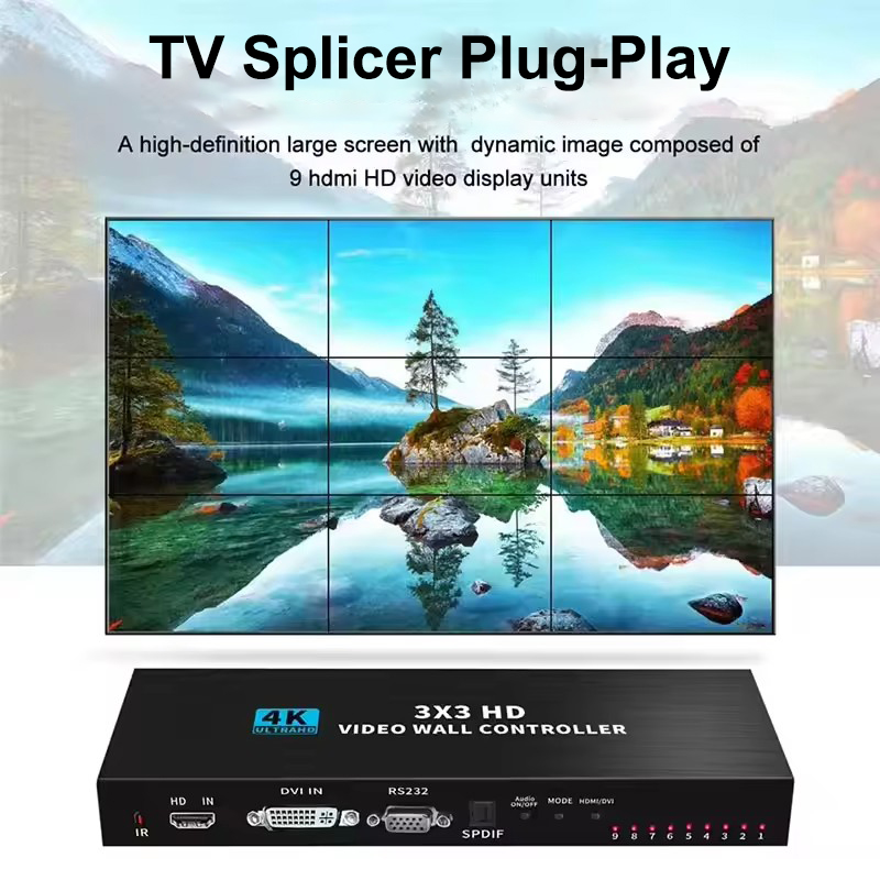 4K HDMI Video Wall Controller  - Home Cinema Wall Panels review and price